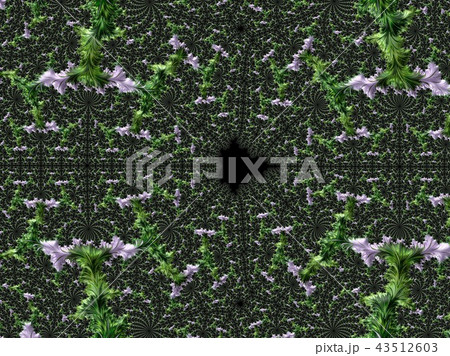Abstract Computer Generated Fractal Design. 43512603