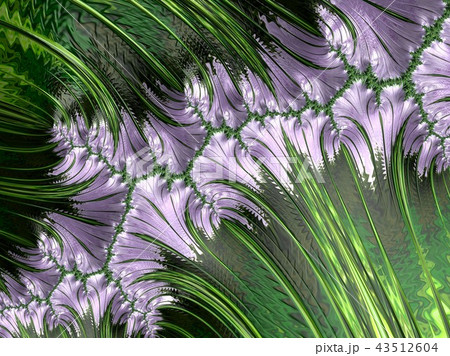 Abstract Computer Generated Fractal Design. 43512604