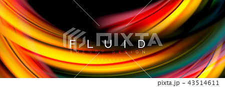 Fluid color motion concept Fluid color motion concept 43514611