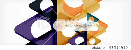 Circle and triangle abstract background Circle and triangle abstract background 43514919
