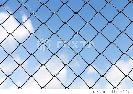 青空とフェンス 43516577