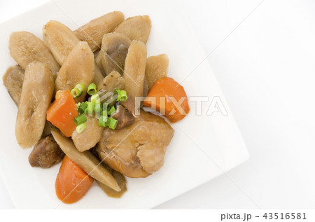 鶏肉と根菜の煮物 鶏肉と根菜の煮物 43516581
