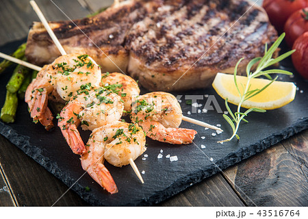 surf and turf plate 43516764