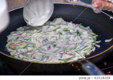 韓国料理 ビンデトック チヂミ 43518209
