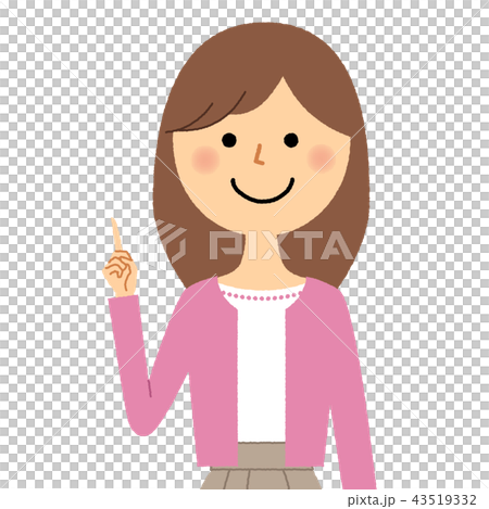 A young woman's mama finger A young woman's mama finger 43519332