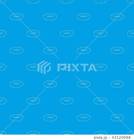 Lifebuoy pattern vector seamless blue Lifebuoy pattern vector seamless blue 43520098