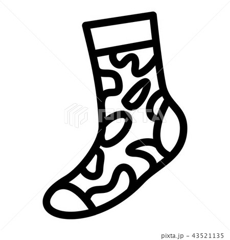 Army sock icon, simple style Army sock icon, simple style 43521135