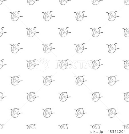 Pie chart icon in outline style 43521204