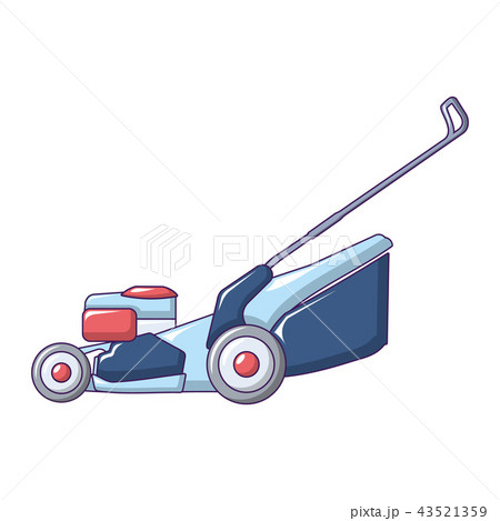 Farm grass cut machine icon, cartoon style 43521359