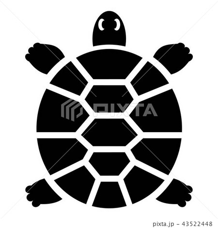 Hawaii Turtle Icon Simple Styleのイラスト素材