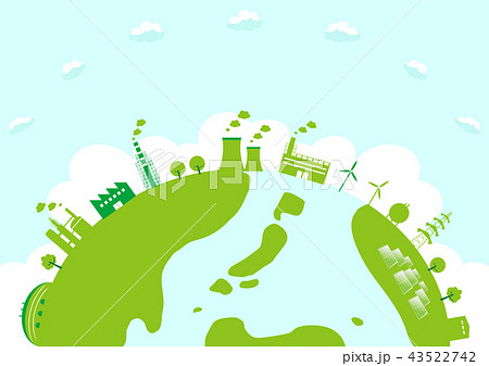 電力　発電　地球 43522742