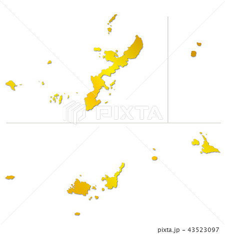 沖縄県地図 43523097