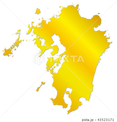 九州地図 九州地図 43523171