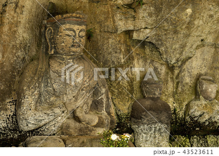 臼杵石仏 大日如来像 臼杵石仏 大日如来像 43523611
