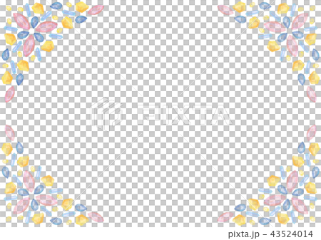 水彩寶石框架 43524014