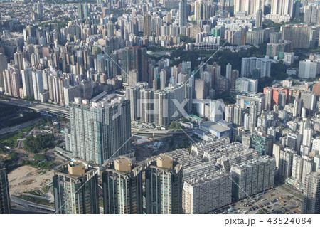 a Kowloon side view Hong kong isaland at ICC 43524084