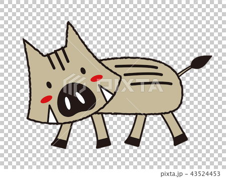 お洒落なイノシシさん 43524453
