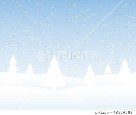 The Christmas or New Year Tree with Snowflakes. 43524592