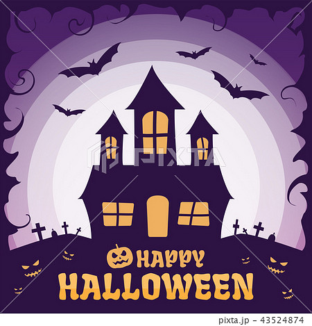 Happy halloween background - Vector Happy halloween background - Vector 43524874
