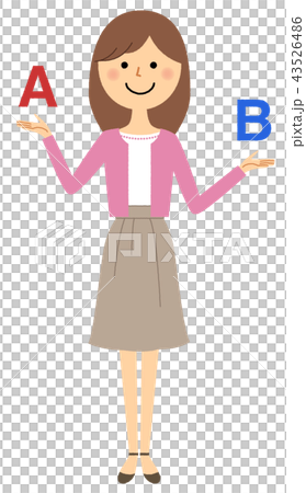 若い女性　ママ　選択 43526486