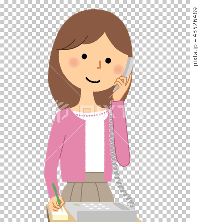 若い女性　ママ　電話 43526489