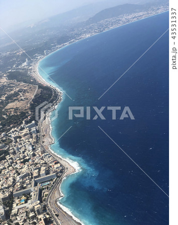 Aerial View Of Greek Mediterranean Sea Aerial View Of Greek Mediterranean Sea 43531337