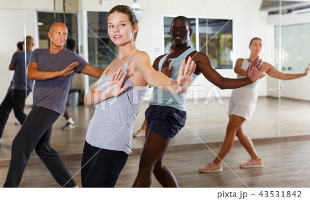 dancing people practicing vigorous swing dancing people practicing vigorous swing 43531842