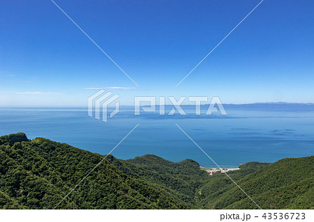 弥彦山から日本海の展望 弥彦山から日本海の展望 43536723