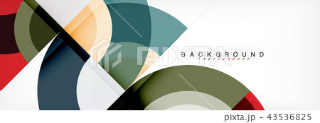 Vector circle abstract background 43536825