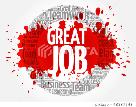 Great Job word cloud collage 43537248