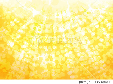 黄色 模様 抽象画のイラスト素材 43538681