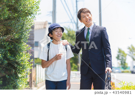 通勤 通学 親子 通勤 通学 親子 43540981