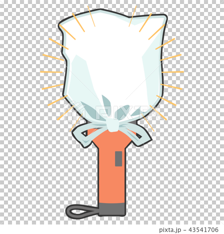 簡易ランタン ビニール 懐中電灯のイラスト素材