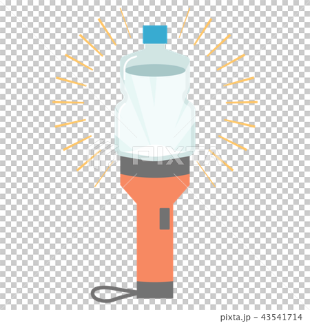 Simple lantern plastic bottle flashlight 43541714