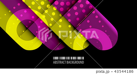 Geometric colorful abstract background 43544186