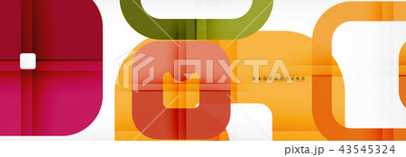 Square geometric background, multicolored template for business or technology presentation or web Square geometric background, multicolored template for business or technology presentation or web 43545324