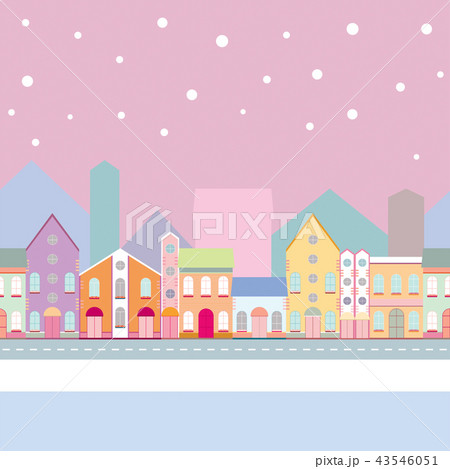 House buildings, home seamless background pattern House buildings, home seamless background pattern 43546051