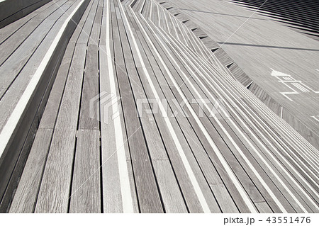 横浜　大さん橋　くじらのせなか 43551476