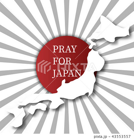 Pray for Japan. Abstract background concept 43553557