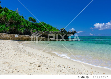 沖縄の海洋博公園付近の海 沖縄の海洋博公園付近の海 43553697