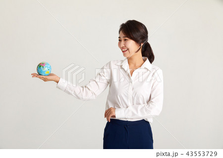 地球儀 旅行 ビジョン 43553729