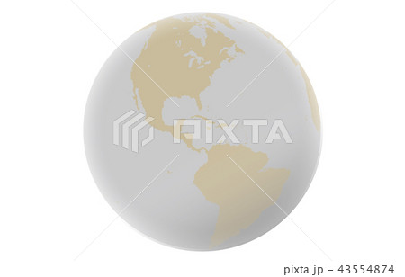 地球アメリカグレー薄茶 地球アメリカグレー薄茶 43554874