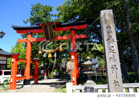 生島足島神社 西鳥居 生島足島神社 西鳥居 43556806
