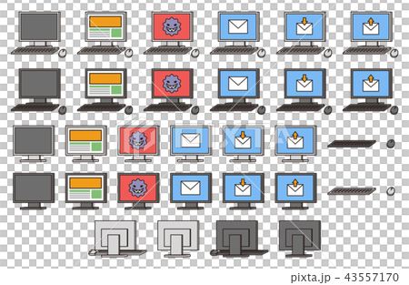 Desktop computer set 43557170