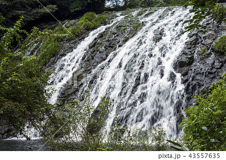 鹿目の滝(平滝)のアップ 鹿目の滝(平滝)のアップ 43557635