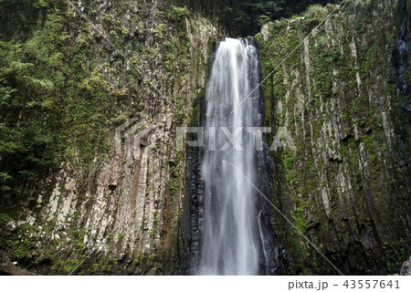 鹿目の滝（雄滝）と柱状節理 43557641