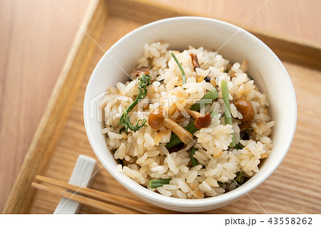 山菜ご飯 43558262