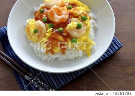 天津丼／Tianjin rice bowlの写真素材 [43561788] - PIXTA