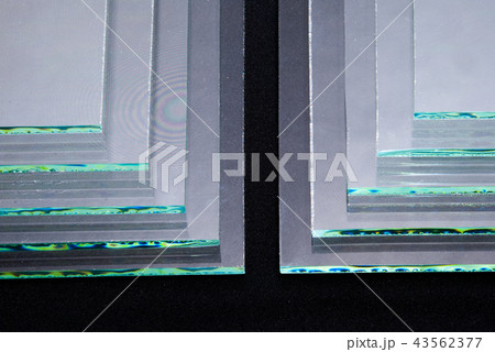 Sheets of Factory manufacturing tempered clear float glass panels cut to size Sheets of Factory manufacturing tempered clear float glass panels cut to size 43562377
