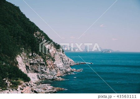 釜山 海 太宗台 43563111